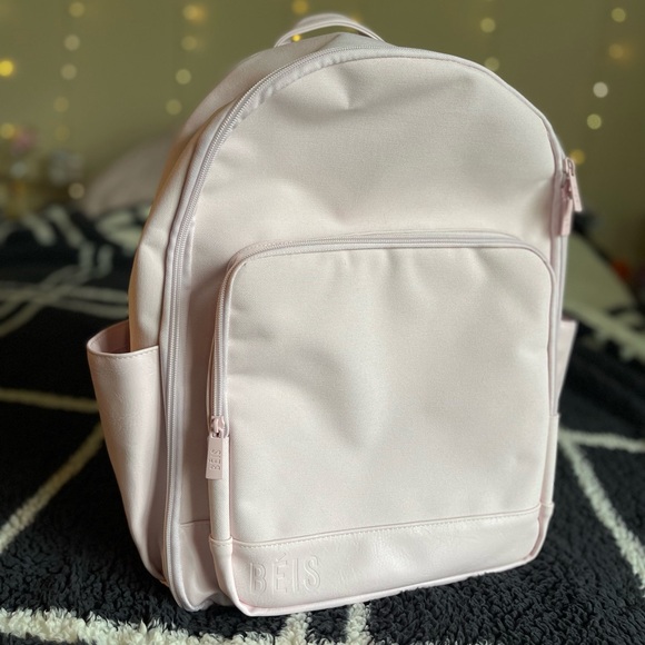BEIS - Sakura Pink OG Backpack - Picture 4 of 8